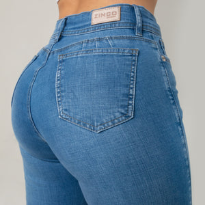 NUEVO MOM FLARE JEANS STRECH REF:5529