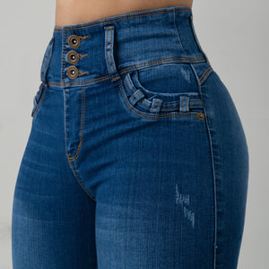 JEAN SKINNY, PRETINA ALTA REF:5534