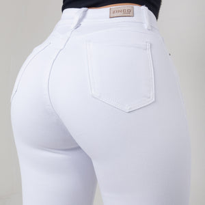 NUEVO JEANS CLASICO SKINNY, TIRO ALTO SUPER STRECH REF:5539