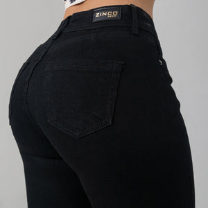 JEANS CLASICO SKINNY, TIRO ALTO STRECH  REF:J5544