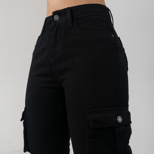 NUEVO JEANS TENDENCIA  CARGO, TIRO ALTO REF: 5548