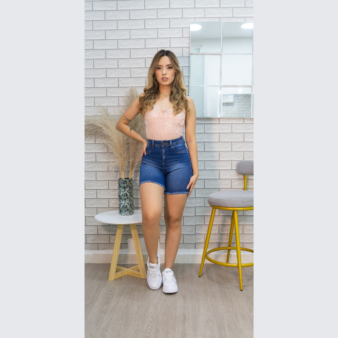 SHORT BASIC TAYLOR DENIM