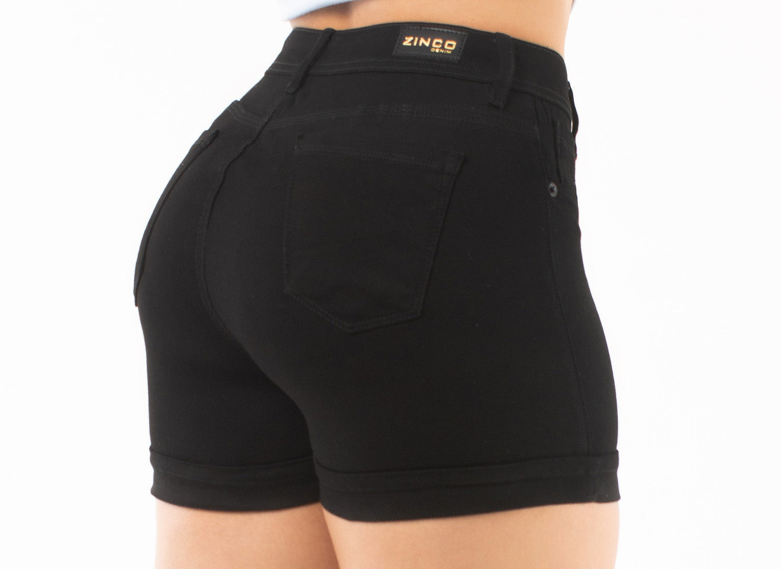 SHORT TIRO ALTO, CUATRO BOTONES