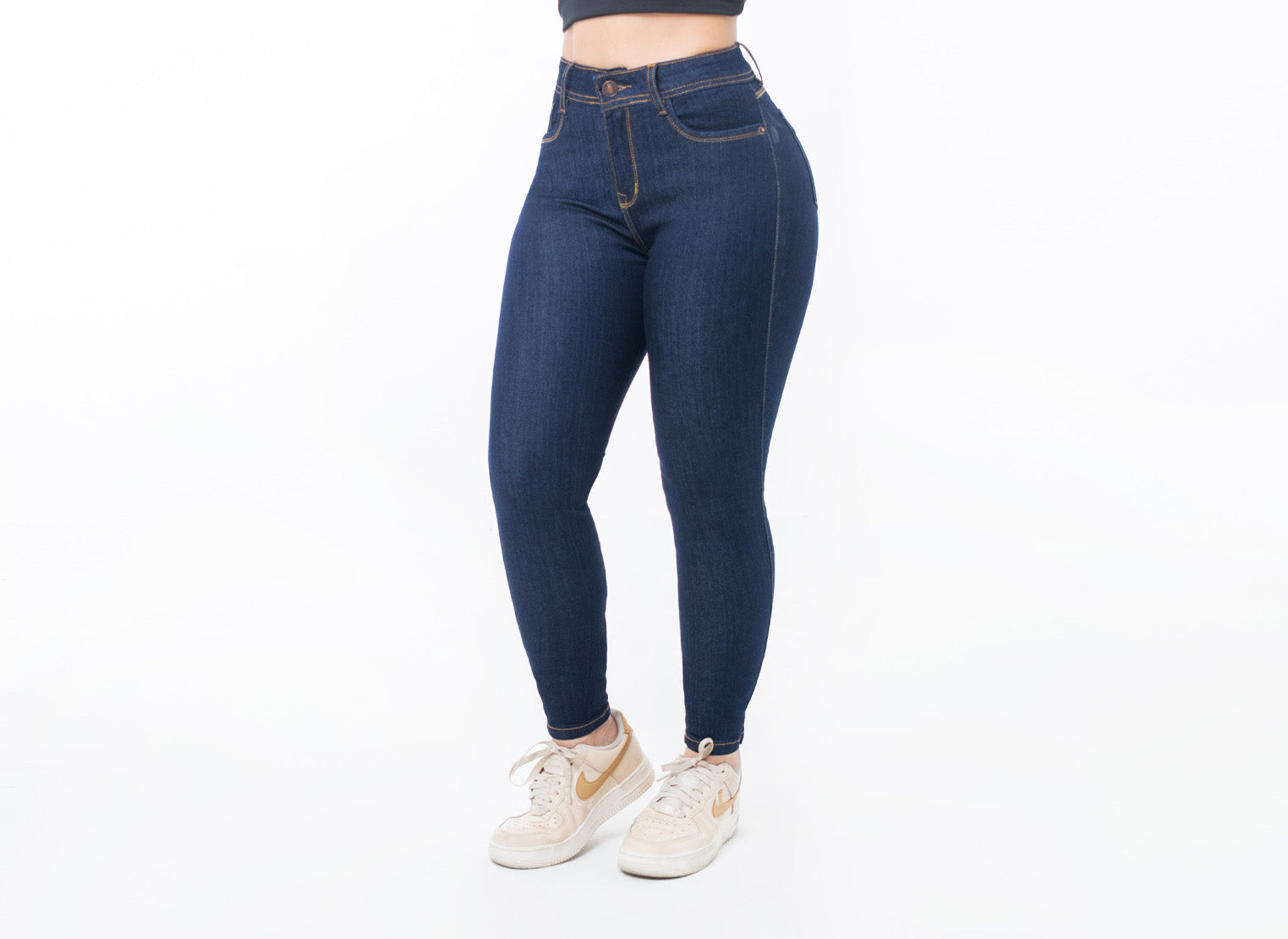 JEANS CLASICO SKINNY, TIRO ALTO, STRECH REF: J5514