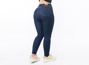 JEANS CLASICO SKINNY, TIRO ALTO, STRECH REF: J5514