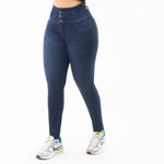 JEAN SKINNY, CON PINZAS LEVANTA COLA REF:5527