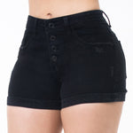 SHORT TIRO MEDIO, CUATRO BOTONES