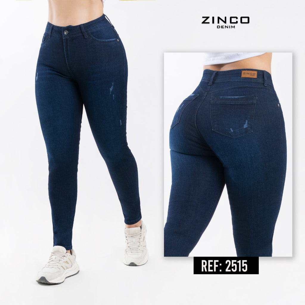 JEAN SKINNY, TIRO ALTO CUATRO BOLSILLOS REF:2515